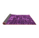 Sideview of Abstract Pink Modern Rug, abs994pnk