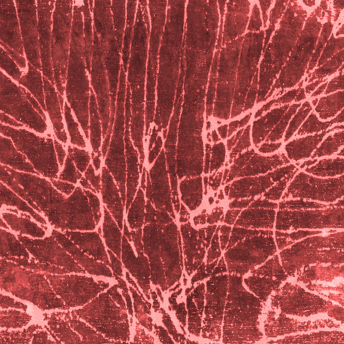 Machine Washable Abstract Red Modern Rug, wshabs994red