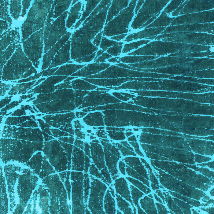 Square Abstract Light Blue Modern Rug, abs994lblu