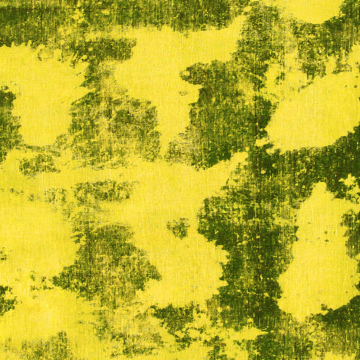 Abstract Yellow Modern Rug, abs995yw
