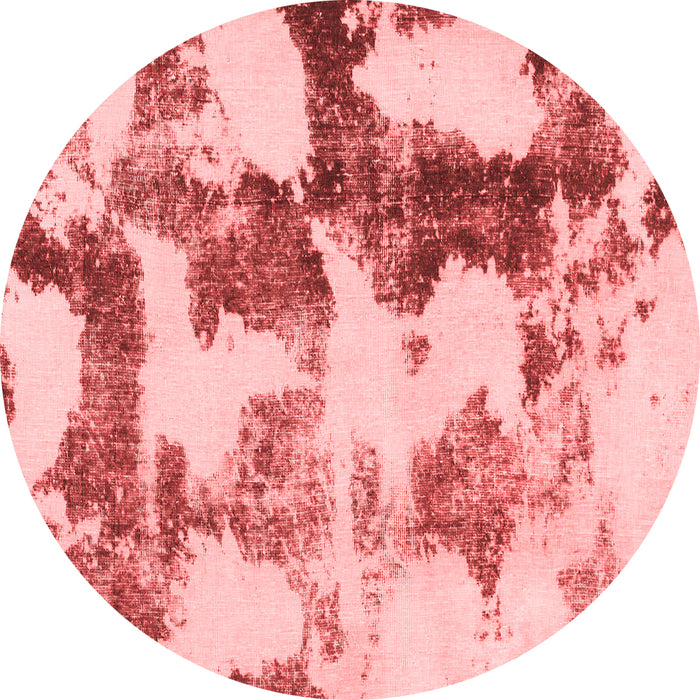 Machine Washable Abstract Red Modern Rug, wshabs995red