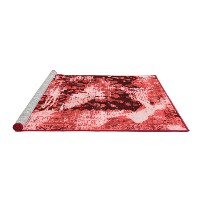 Modern Red Washable Rugs