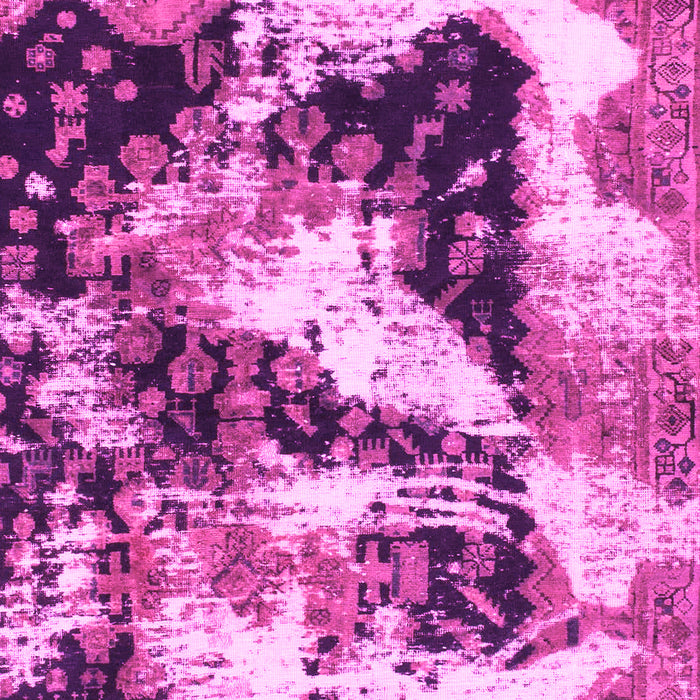 Machine Washable Abstract Pink Modern Rug, wshabs997pnk