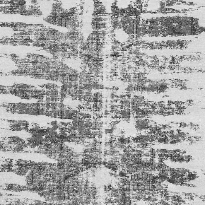 Square Abstract Gray Modern Rug, abs998gry