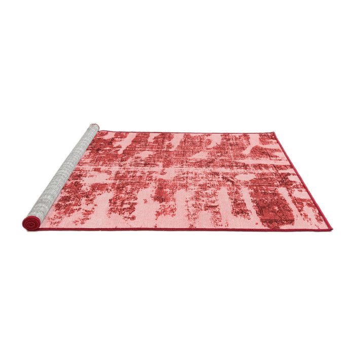 Modern Red Washable Rugs
