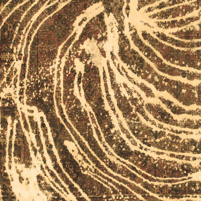 Abstract Brown Modern Rug, abs999brn