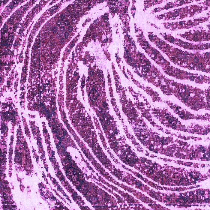 Machine Washable Abstract Purple Modern Area Rugs, wshabs999pur