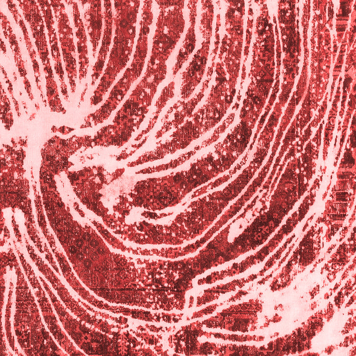 Machine Washable Abstract Red Modern Rug, wshabs999red