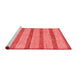 Modern Red Washable Rugs