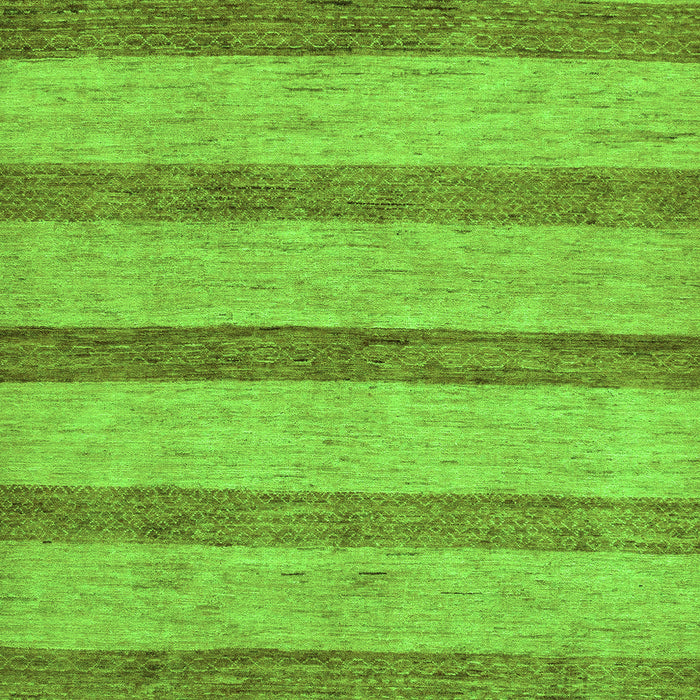 Abstract Green Modern Rug, abs99grn