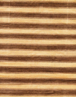 Machine Washable Abstract Orange Rug, wshabs9