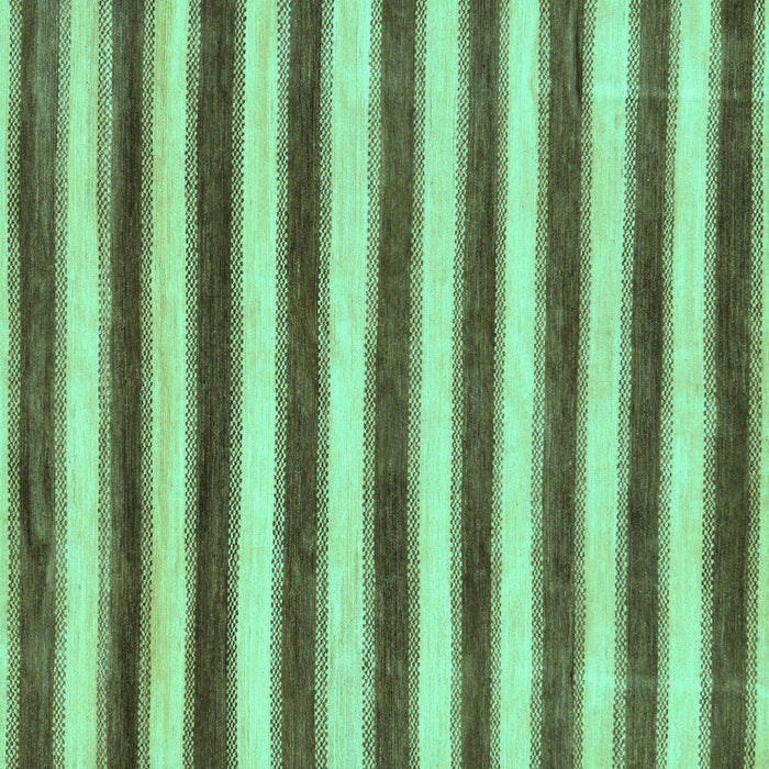 Square Abstract Turquoise Modern Rug, abs9turq