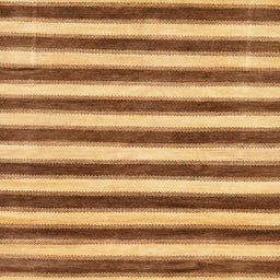 Square Machine Washable Abstract Orange Rug, wshabs9