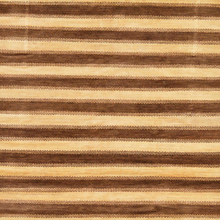 Square Abstract Orange Modern Rug, abs9