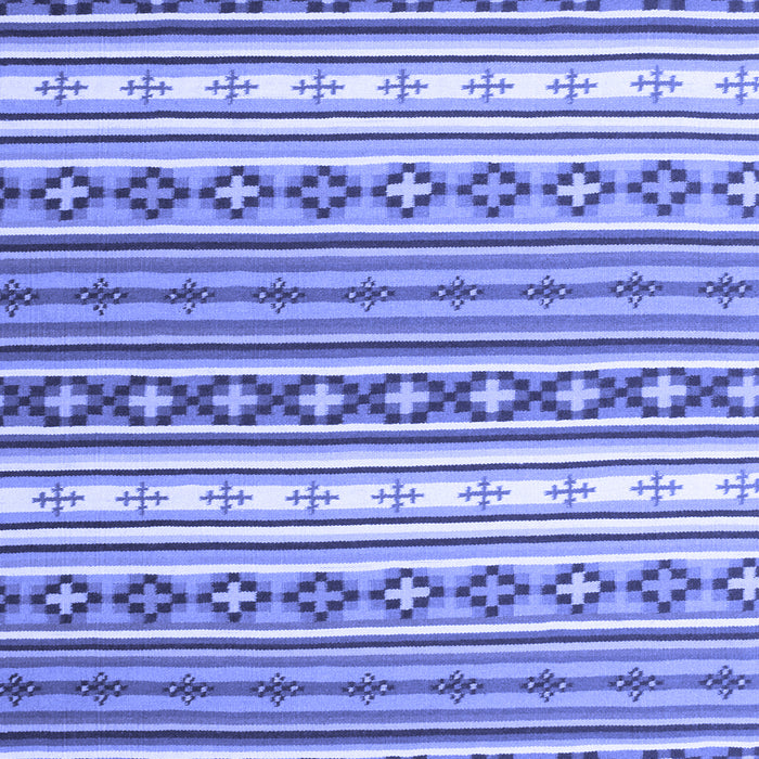 Machine Washable Abstract Blue Contemporary Rug, wshcon1000blu