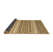 Sideview of Abstract Brown Contemporary Rug, con1000brn