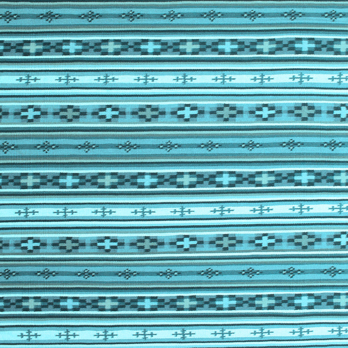 Square Abstract Light Blue Contemporary Rug, con1000lblu