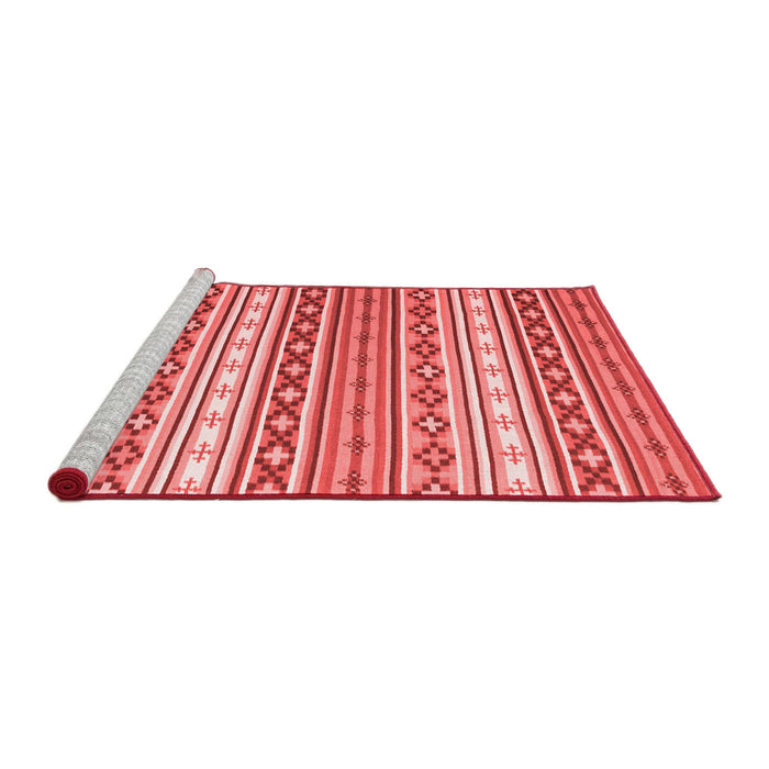 Contemporary Red Washable Rugs