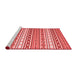 Contemporary Red Washable Rugs