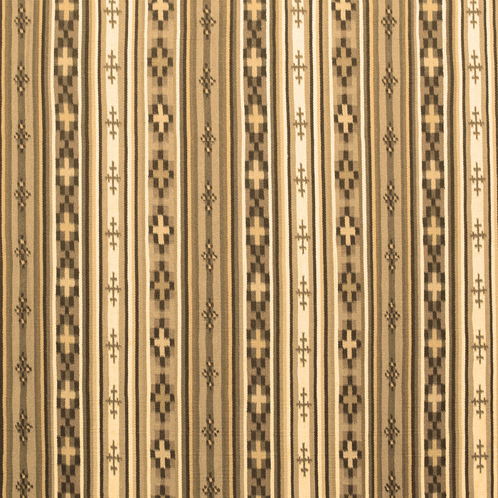 Square Machine Washable Abstract Brown Contemporary Rug, wshcon1000brn