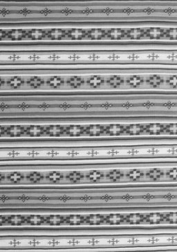 Abstract Gray Contemporary Rug, con1000gry