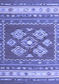 Southwestern Blue Country Rug, con1001blu