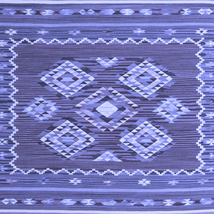 Southwestern Blue Country Rug, con1001blu