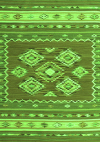 Southwestern Green Country Rug, con1001grn