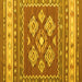 Square Southwestern Yellow Country Rug, con1001yw