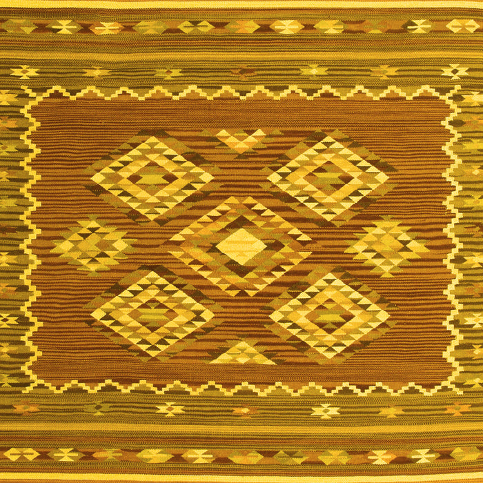 Southwestern Yellow Country Rug, con1001yw