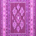 Square Southwestern Purple Country Rug, con1001pur