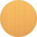 Round Abstract Brown Contemporary Rug, con1002brn