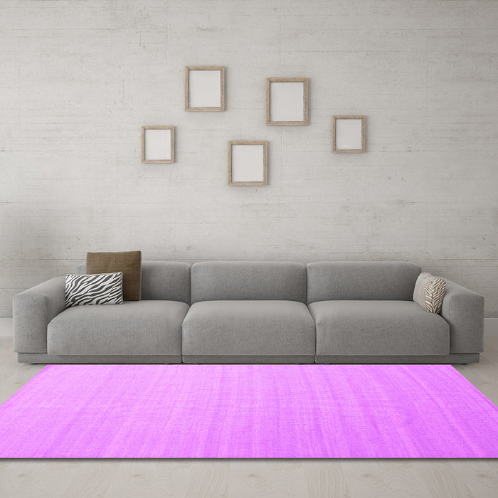Machine Washable Abstract Pink Contemporary Rug in a Living Room, wshcon1003pnk