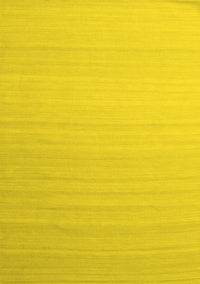 Abstract Yellow Contemporary Rug, con1003yw