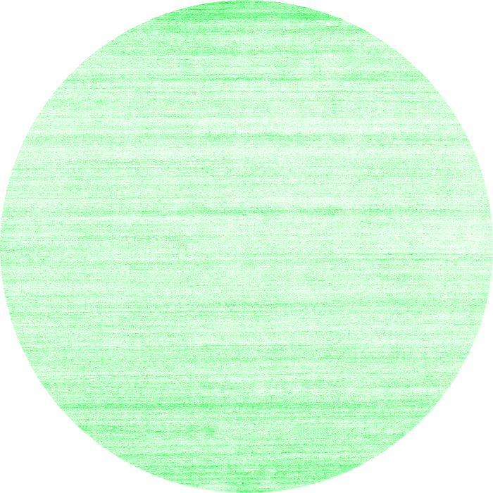 Square Abstract Green Contemporary Rug, con1004grn