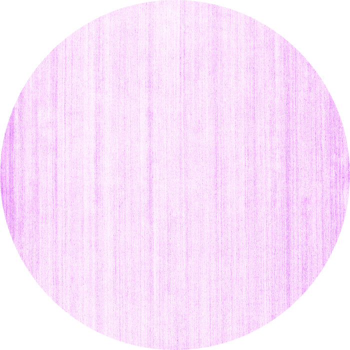 Round Abstract Pink Contemporary Rug, con1004pnk