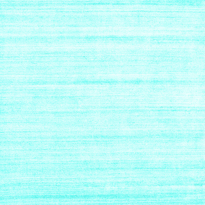 Abstract Turquoise Contemporary Rug, con1004turq