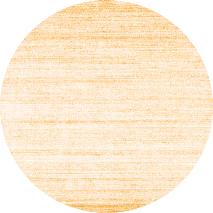 Square Abstract Orange Contemporary Rug, con1004org