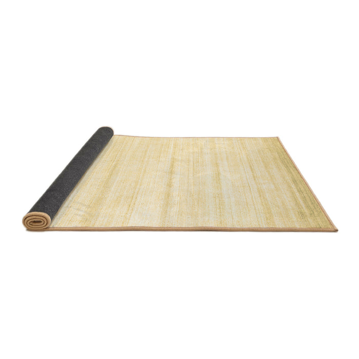 Sideview of Abstract Brown Contemporary Rug, con1004brn