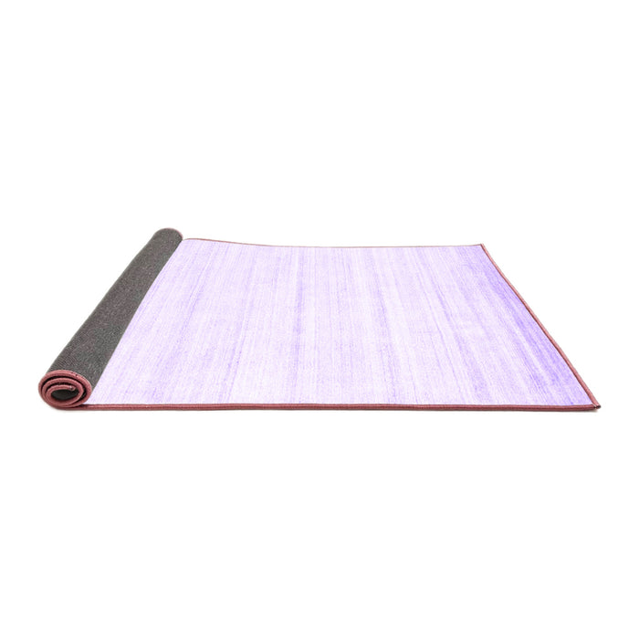 Sideview of Abstract Purple Contemporary Rug, con1004pur