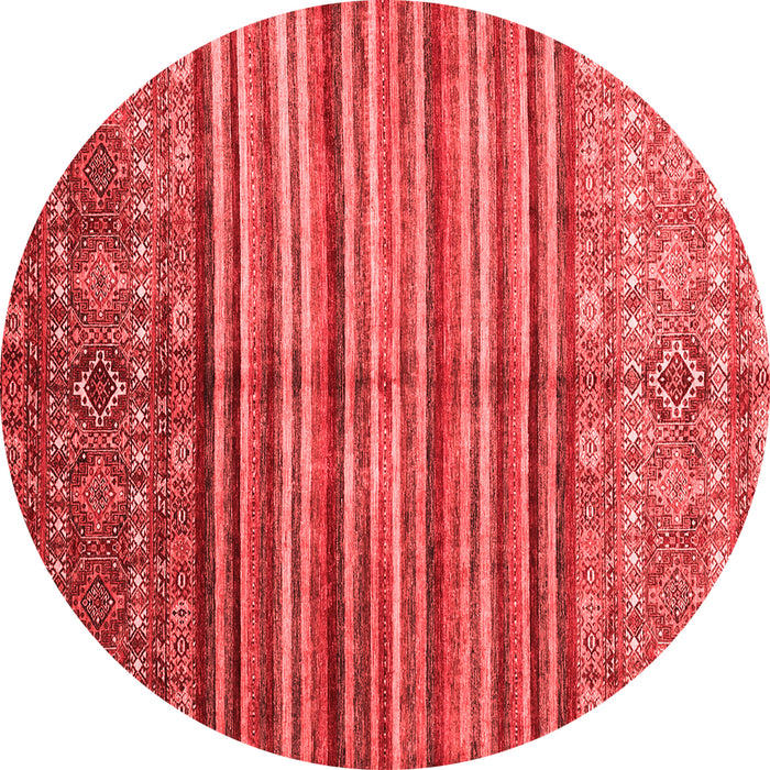 Machine Washable Southwestern Red Country Rug, wshcon1005red