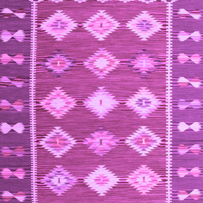 Machine Washable Southwestern Purple Country Area Rugs, wshcon1006pur