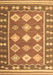 Southwestern Brown Country Rug, con1006brn