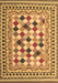 Abstract Brown Contemporary Rug, con1007brn