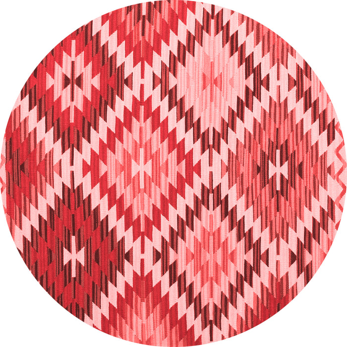 Abstract Red Contemporary Rug, con1008red