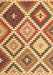 Abstract Brown Contemporary Rug, con1008brn