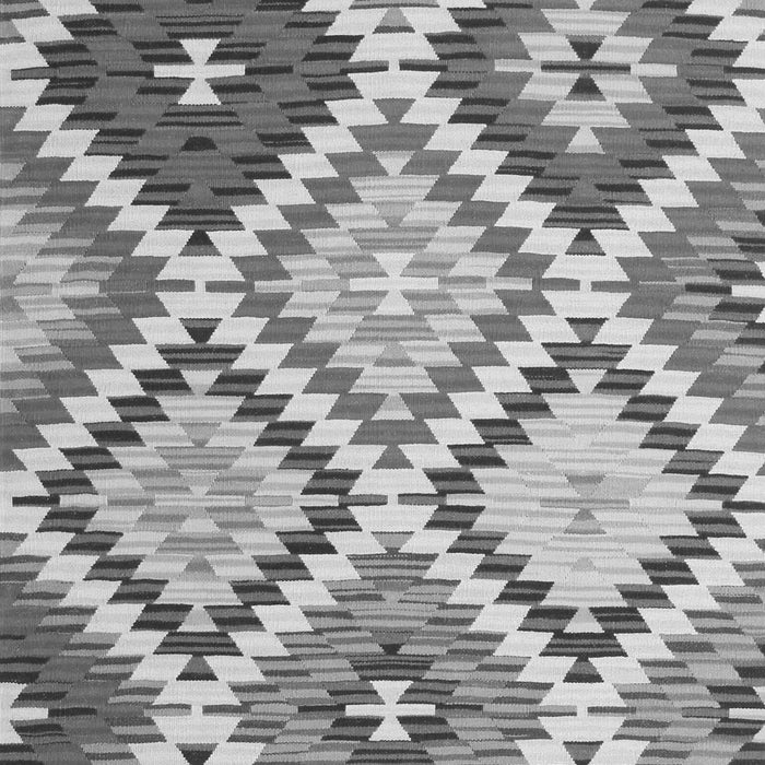 Abstract Gray Contemporary Rug, con1008gry