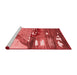 Contemporary Red Washable Rugs