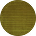 Machine Washable Abstract Green Contemporary Area Rugs, wshcon100grn