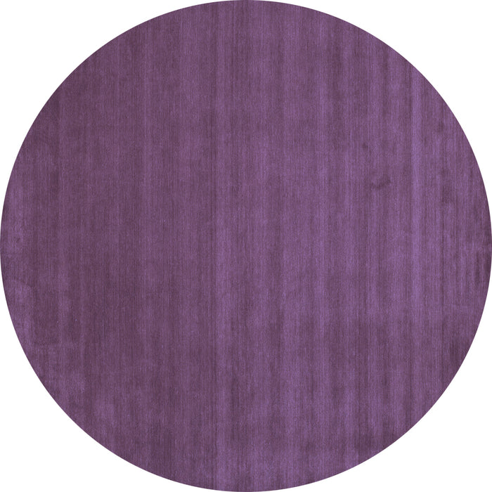 Round Abstract Blue Contemporary Rug, con100blu